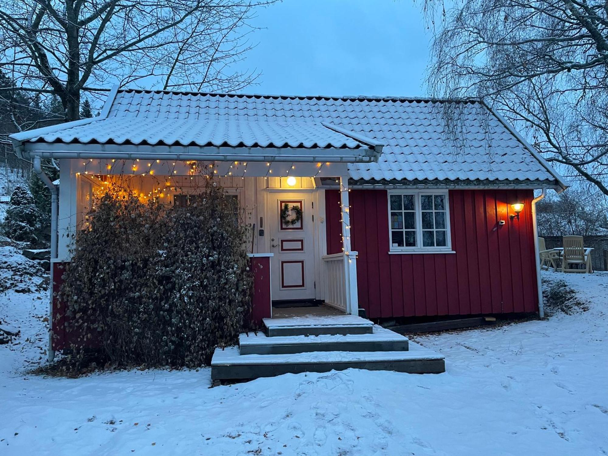 Koselig Anneks I Heggedal! Villa Asker Exterior photo